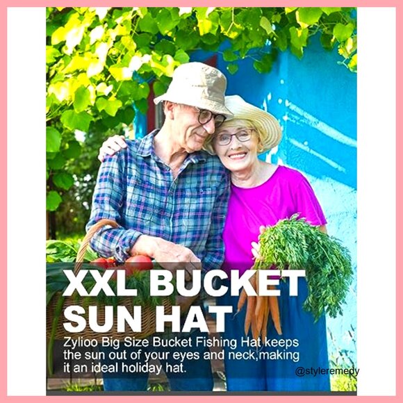 Reversible Bucket Hat with Chin Strap, 100% Cotton, Packable Travel Sun Hat main image 4